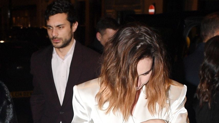 Max Ianeselli und Lily James Dezember 2019 in London