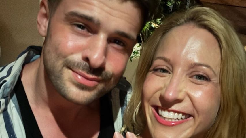 Max Kumptner und Kathrin Menzinger posieren