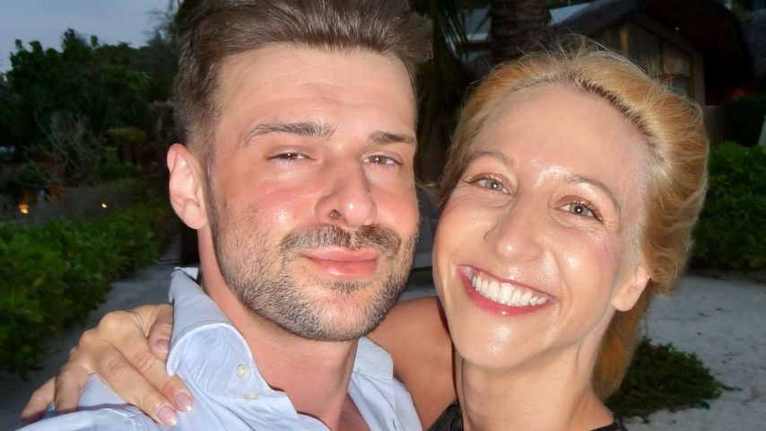 Max Kumptner und Kathrin Menzinger posieren