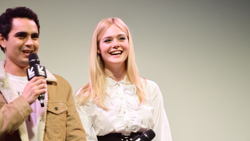 Max Minghella und Elle Fanning im März 2019