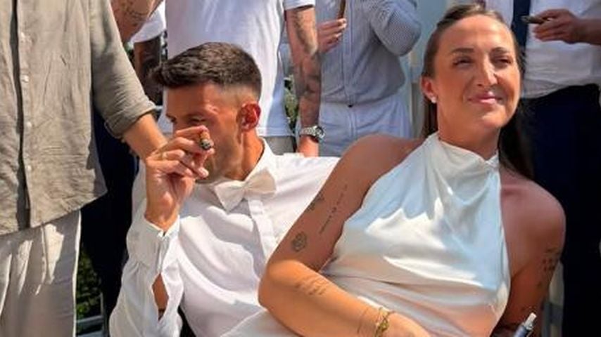 Max Wilschrey und Ehefrau Laura, Juli 2026