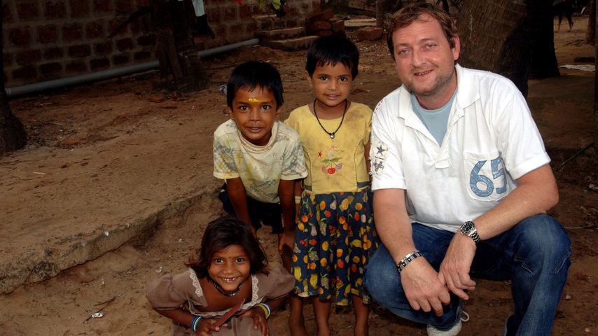 Maximilian Krückl am Set von "Das Traumhotel - Indien"