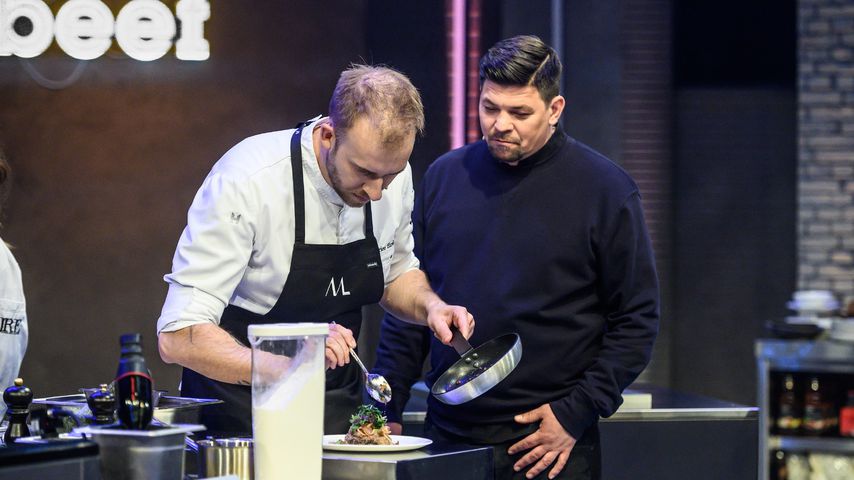 Maximilian Lorenz und Tim Mälzer bei "Ready to Beef"