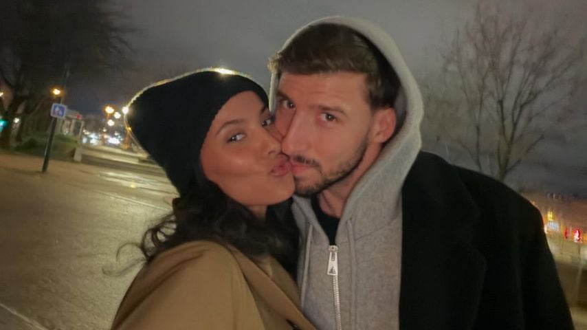 Maya Jama genießt ihr erstes Weihnachten mit Partner Rúben