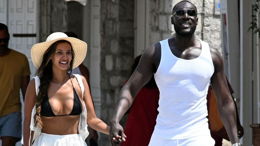 Maya Jama und Stormzy im August 2023