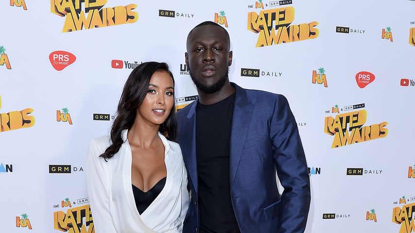 Maya Jama und Stormzy im Oktober 2017 in London