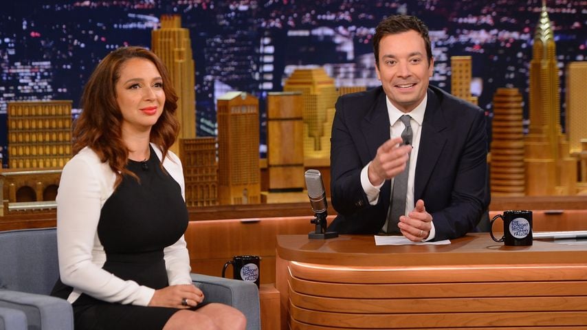 Maya Rudolph und Jimmy Fallon, 2014