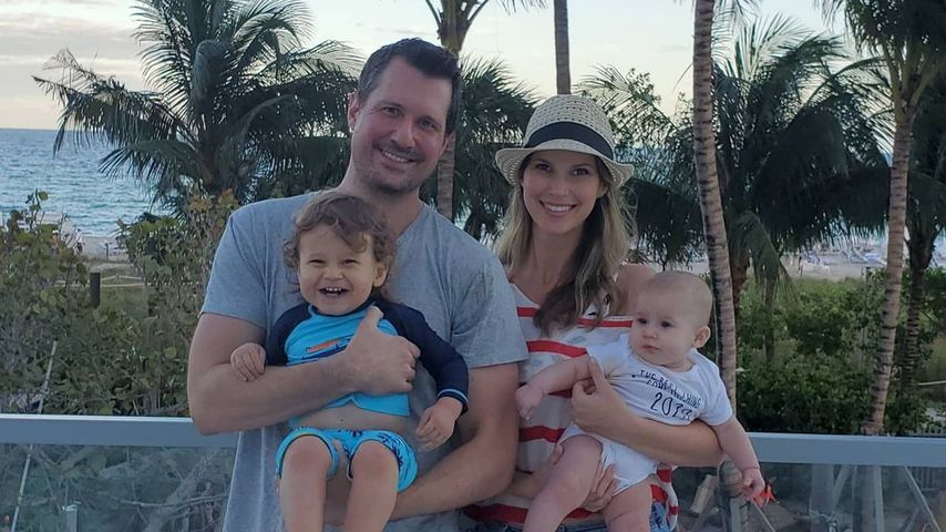 Maya Vander mit ihrem Mann David und ihren beiden Kindern im November 2020