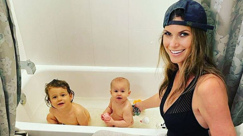 Maya Vander mit ihren Kindern Aiden und Elle