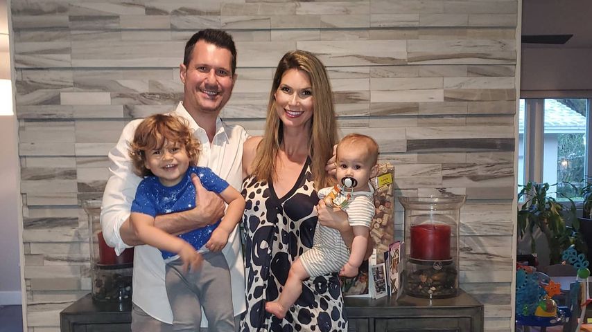 Maya Vander mit ihrer Familie