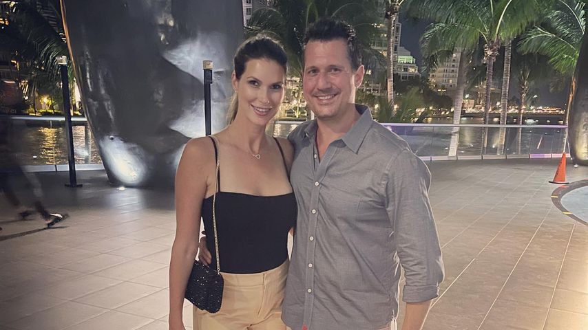 Maya Vander und ihr Mann im März 2022 in Miami