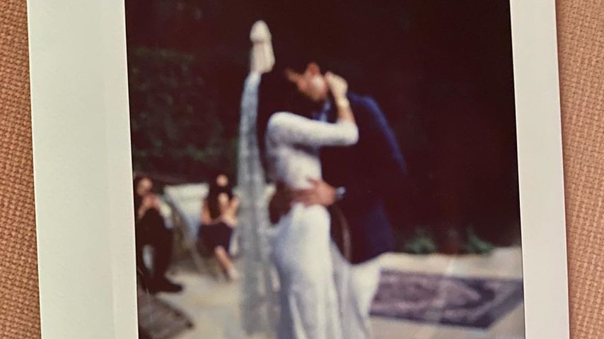 Meaghan Rath an ihrem Hochzeitstag