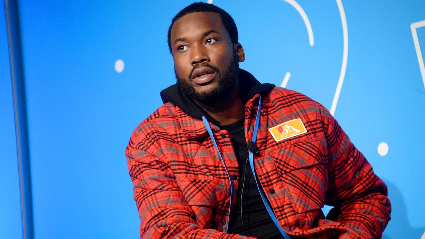 Meek Mill auf einer Pressekonferenz in NYC im November 2019