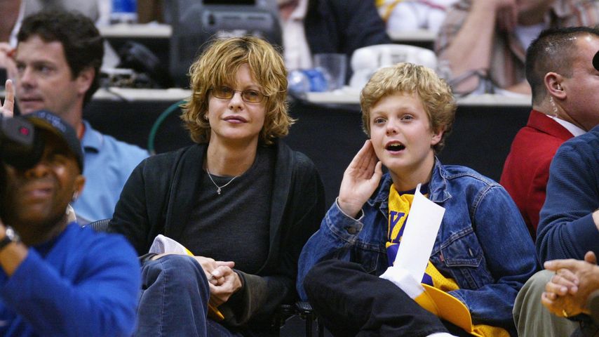 Meg Ryan und ihr Sohn Jack Quaid, 2004