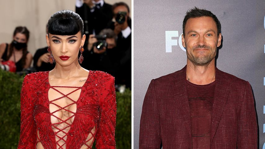 Sie freut sich: Megan Fox gratuliert Ex Brian zu Babynews
