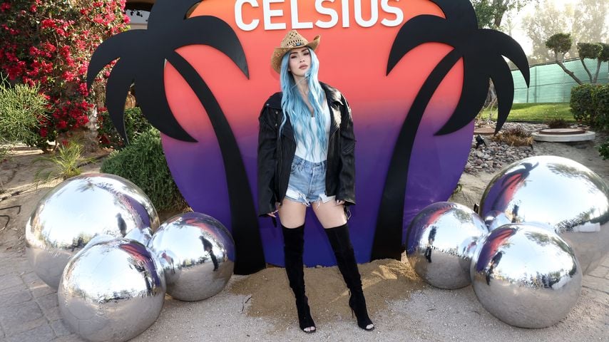 Megan Fox bei einem Event auf dem Coachella-Festival 2024