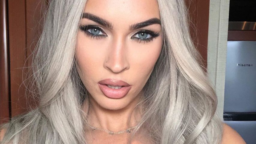 Perücke oder echt? Megan Fox hat auf einmal graue Haare!