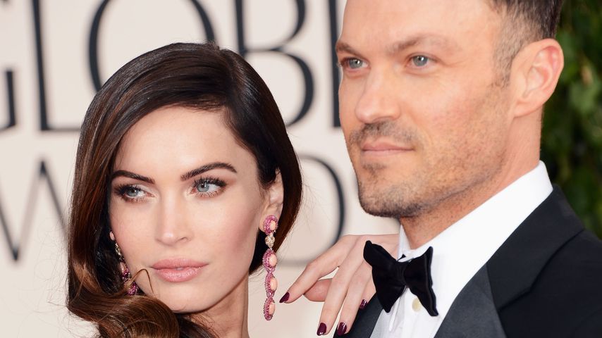 Megan Fox und Brian Austin Green bei den Golden Globes, 2013