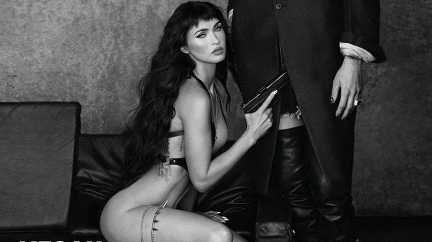Heißestes GQ-Cover ever? Megan Fox ohne Slip und mit MGK
