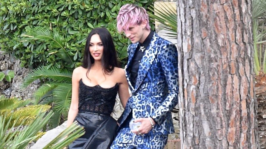 Megan Fox und Machine Gun Kelly auf Kourtney und Travis' Hochzeit