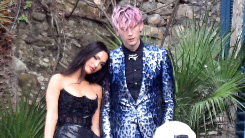 Megan Fox und Machine Gun Kelly auf Kourtney und Travis' Hochzeit