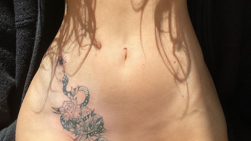 Megan Fox mit Cover-up von Brian-Tattoo