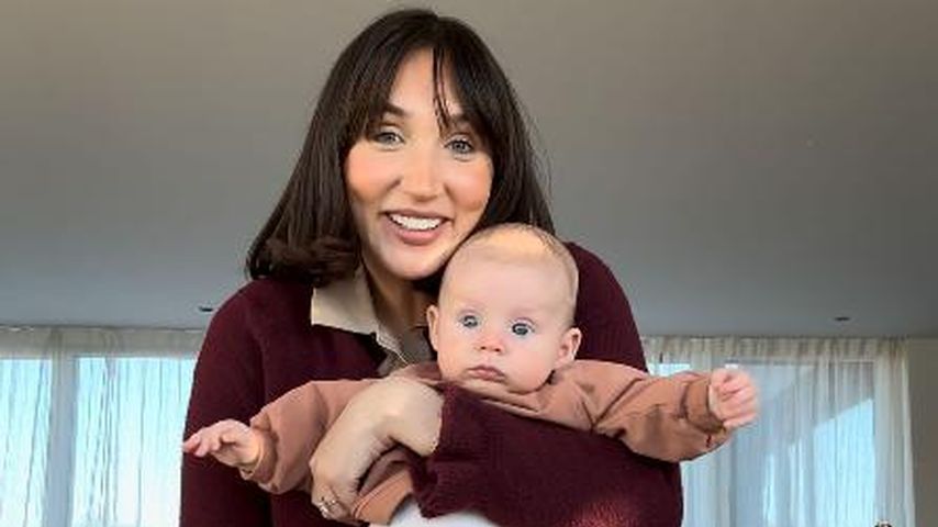 Megan McKenna und ihr Sohn Landon, Februar 2025