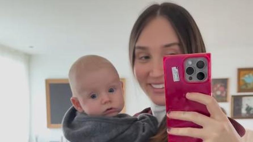 Megan McKenna und ihr Sohn Landon, Februar 2025