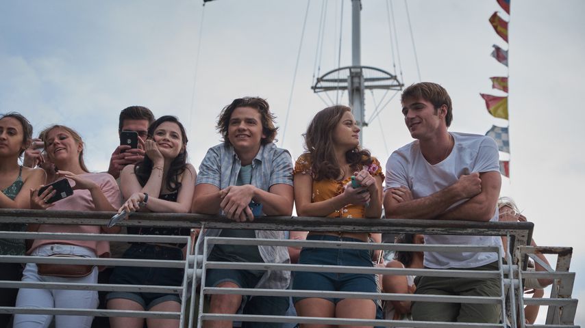 Meganne Young, Joel Courtney, Joey King und Jacob Elordi in "The Kissing Booth 3"