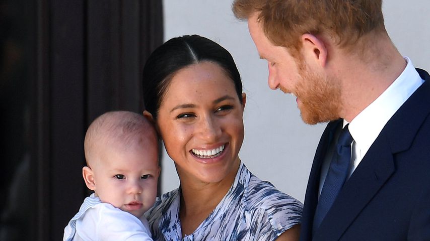 Herzogin Meghan und Prinz Harry mit ihrem Sohn Archie