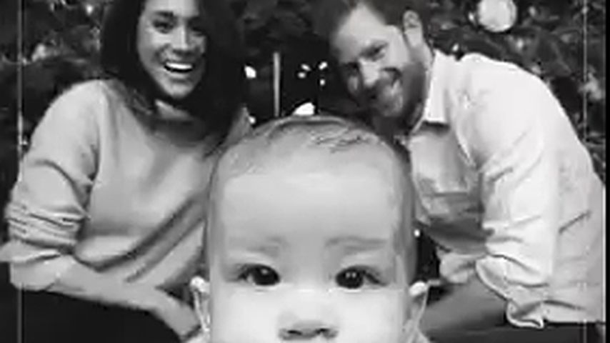 Herzogin Meghan, Prinz Harry und Baby Archie zu Weihnachten 2019