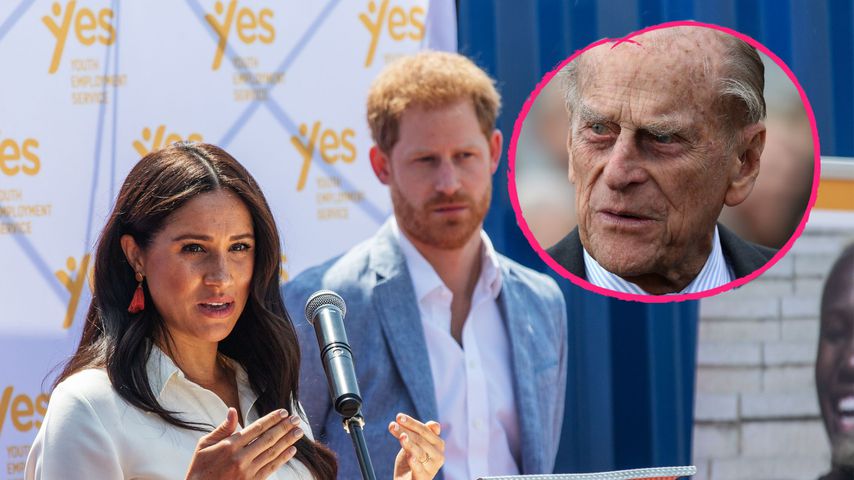Harry und Meghan verabschieden sich von Prinz Philip (†99)