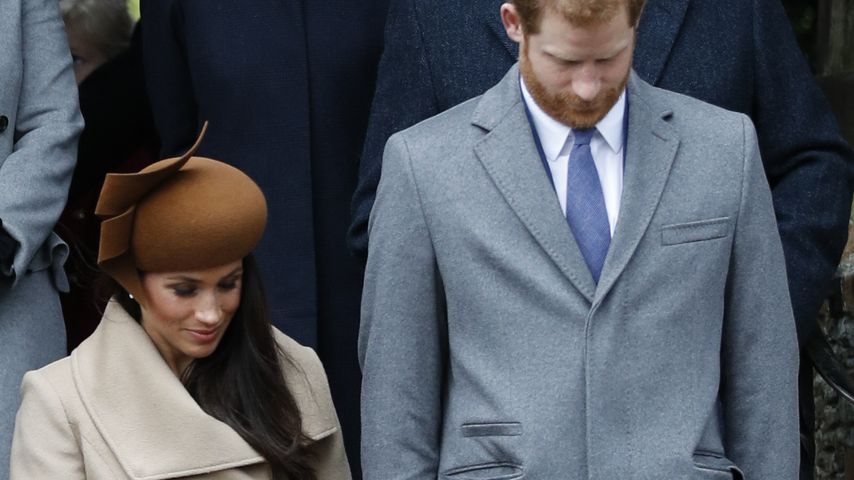 An Geburtstags-Hochzeit: Harry und Meghan halten Händchen!