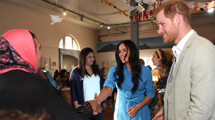 Herzogin Meghan und Prinz Harry während ihrer Südafrikareise