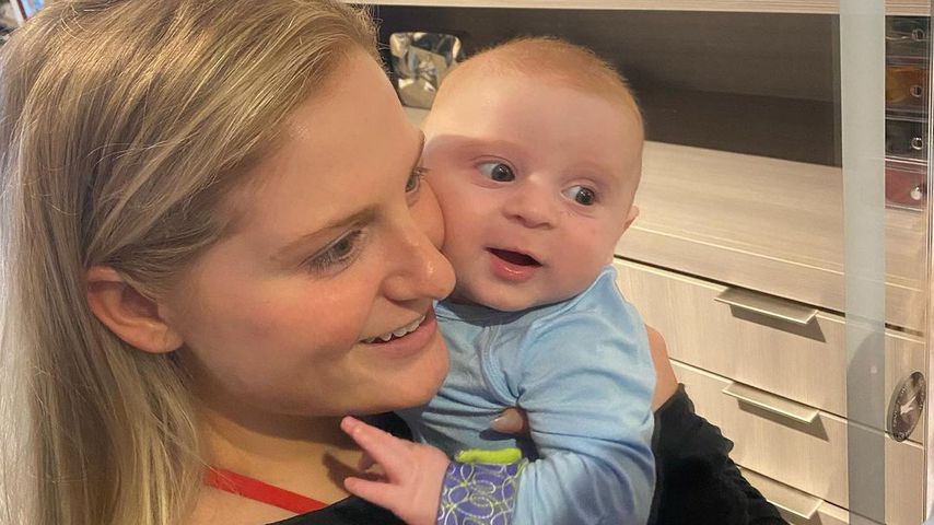Meghan Trainor und ihr Sohn Riley