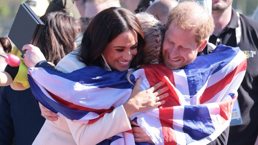 Meghan und Harry bei den Invictus Games in den Haag
