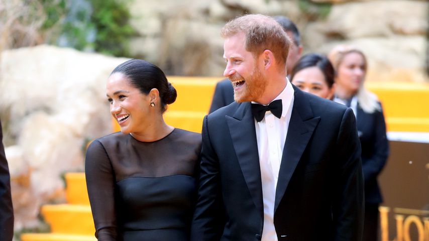Herzogin Meghan und Prinz Harry bei einer Filmpremiere in London