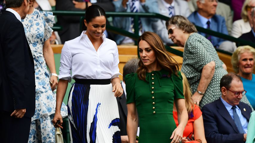 Meghan und Kate auf der Wimbledon-Tribüne
