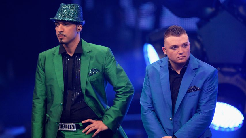 Mehrzad Marashi und Menowin Fröhlich beim DSDS-Finale 2010