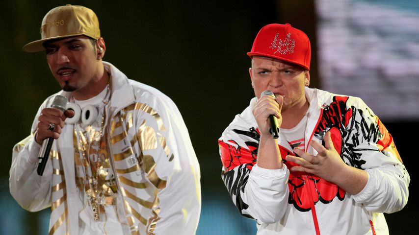 Mehrzad Marashi und Menowin Fröhlich beim DSDS-Finale 2010