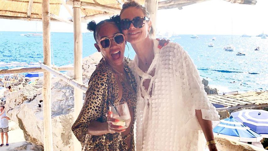 Mel B. und Heidi Klum 2019 auf Capri