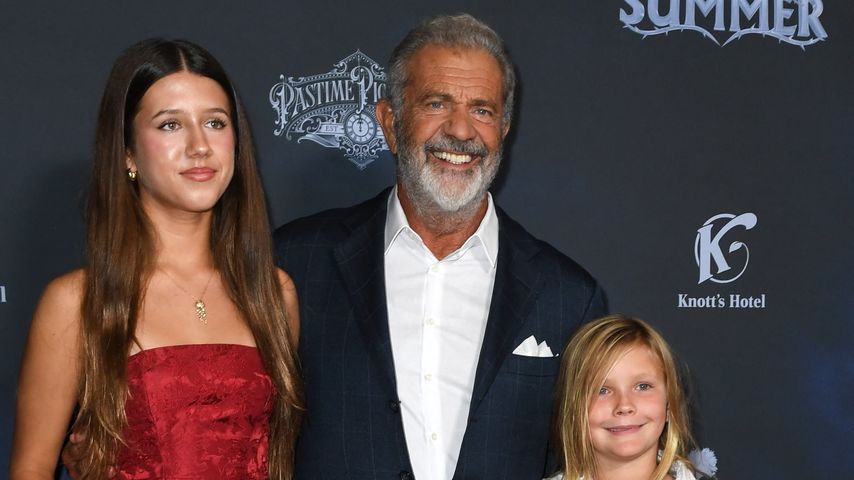Seltener Anblick: Mel Gibson zeigt sich mit seinen Kindern
