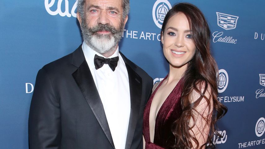 Mel Gibson und Rosalind Ross, Januar 2019