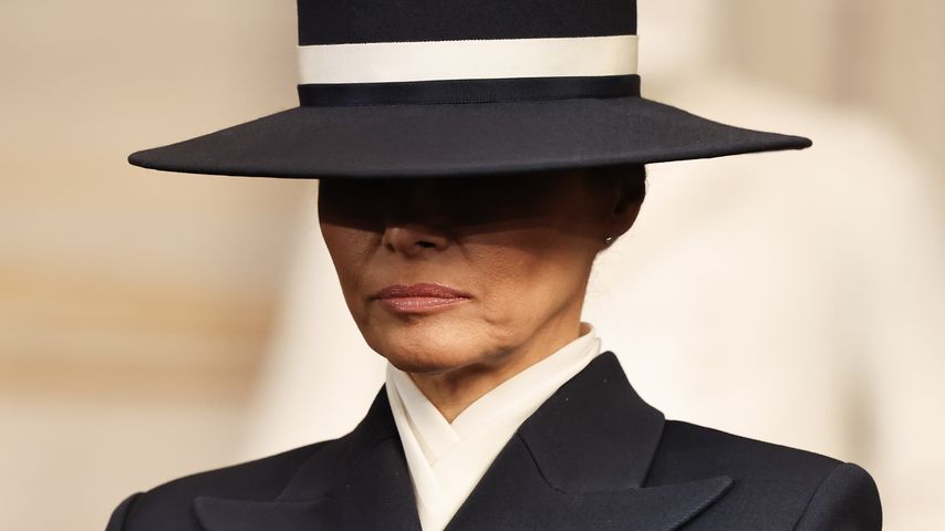 Melania Trump bei der Amtseinführung ihres Mannes Donald Trump, Januar 2025