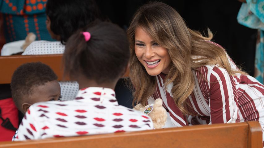 In Afrika: Melania Trump kassiert Shitstorm für ihren Hut!