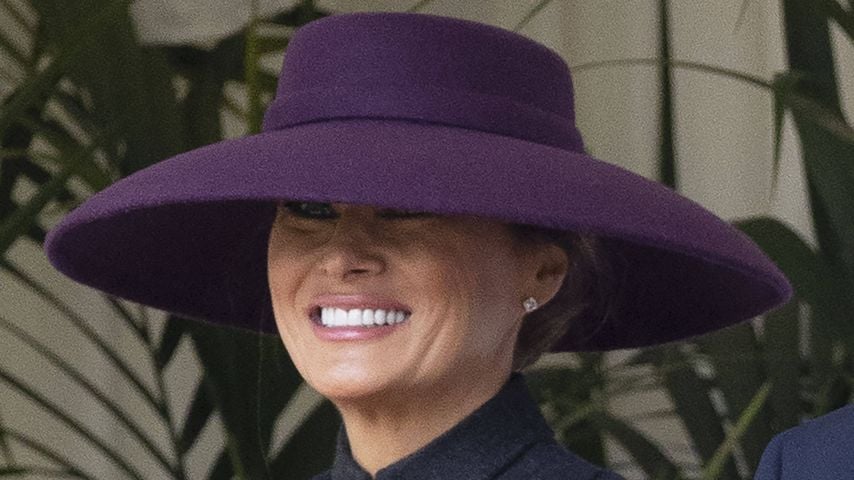 First Lady Melania Trump im September 2025 in Windsor