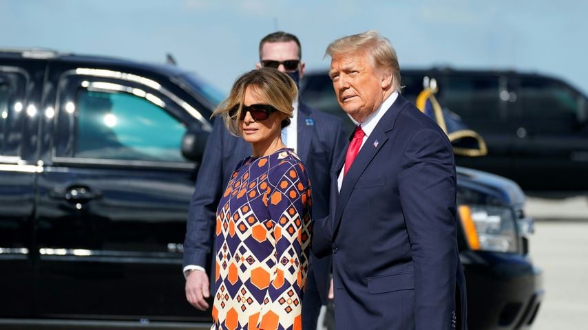 Melania Trump und Donald Trump im Januar 2021