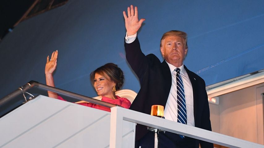 Melania Trump und Donald Trump im Februar 2020