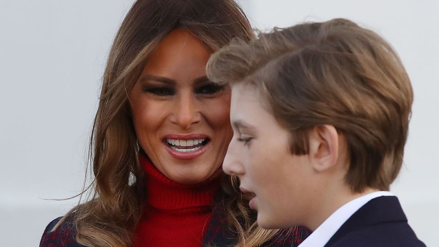 Melania und Barron Trump, November 2017