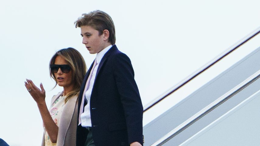 Melania Trump schwärmt von ihrem Sohnemann Barron